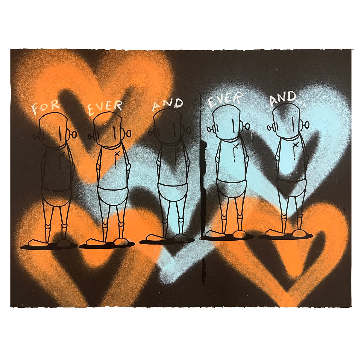 Original Artwork by ChrisRWK titled ChrisRWK - "Color In The Darkest Times #4"