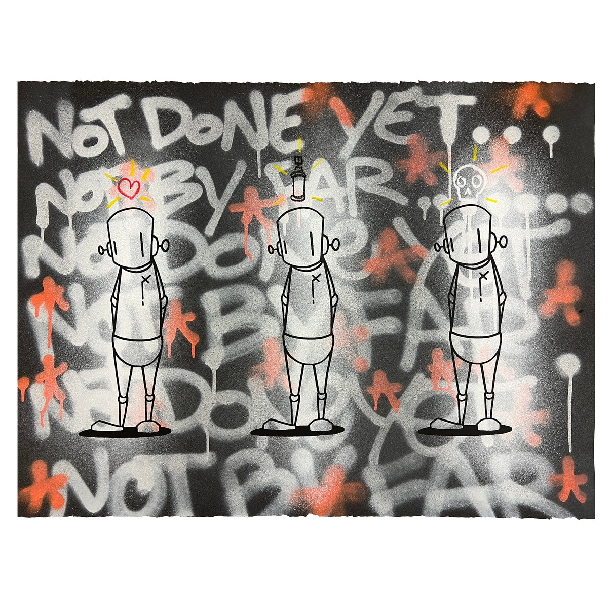 Original Artwork by ChrisRWK titled ChrisRWK - "Color In The Darkest Times #5"