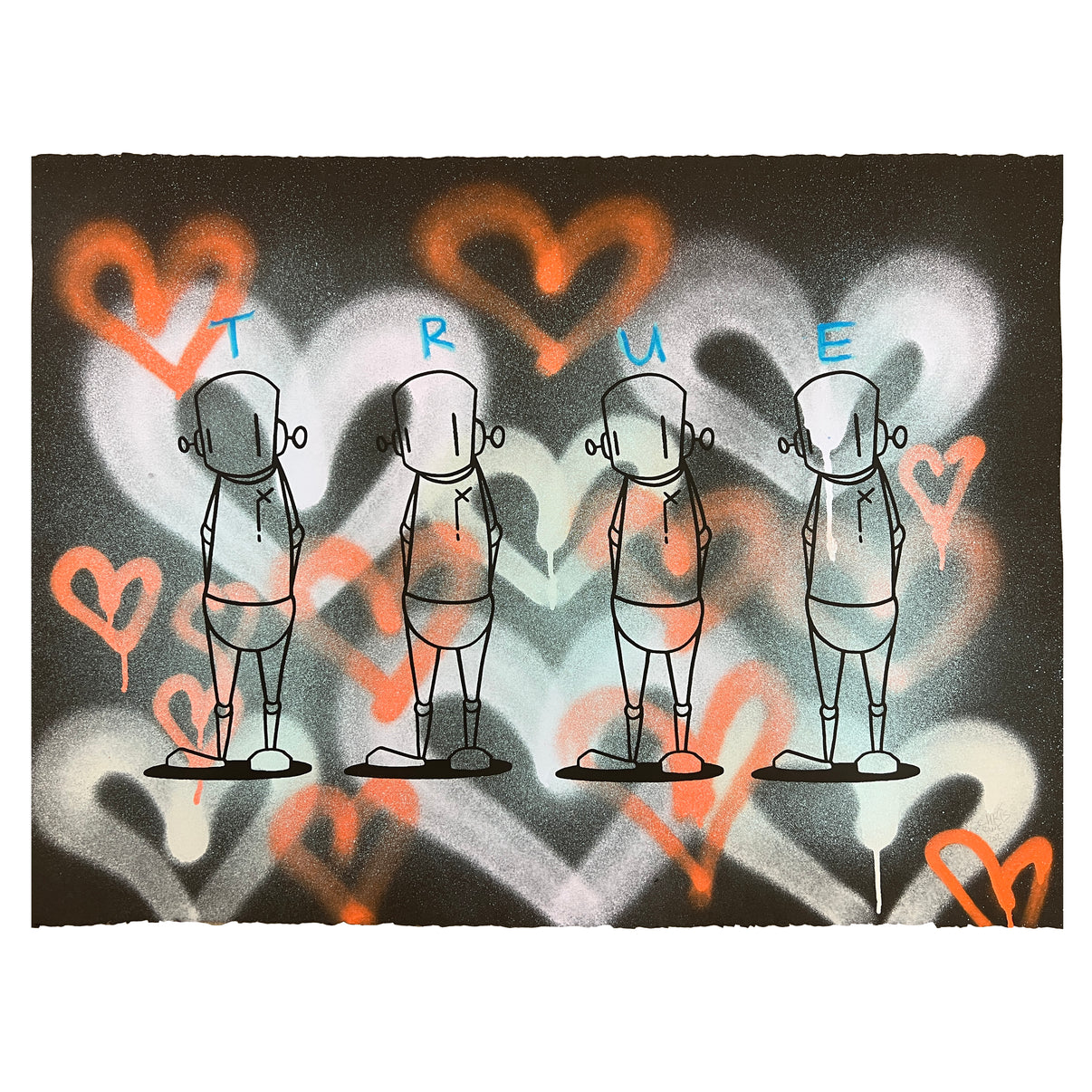 Original Artwork by ChrisRWK titled ChrisRWK - "Color In The Darkest Times #7"