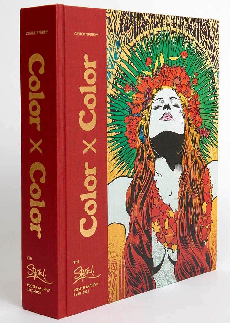 Books by Chuck Sperry titled Chuck Sperry: "Color X Color"