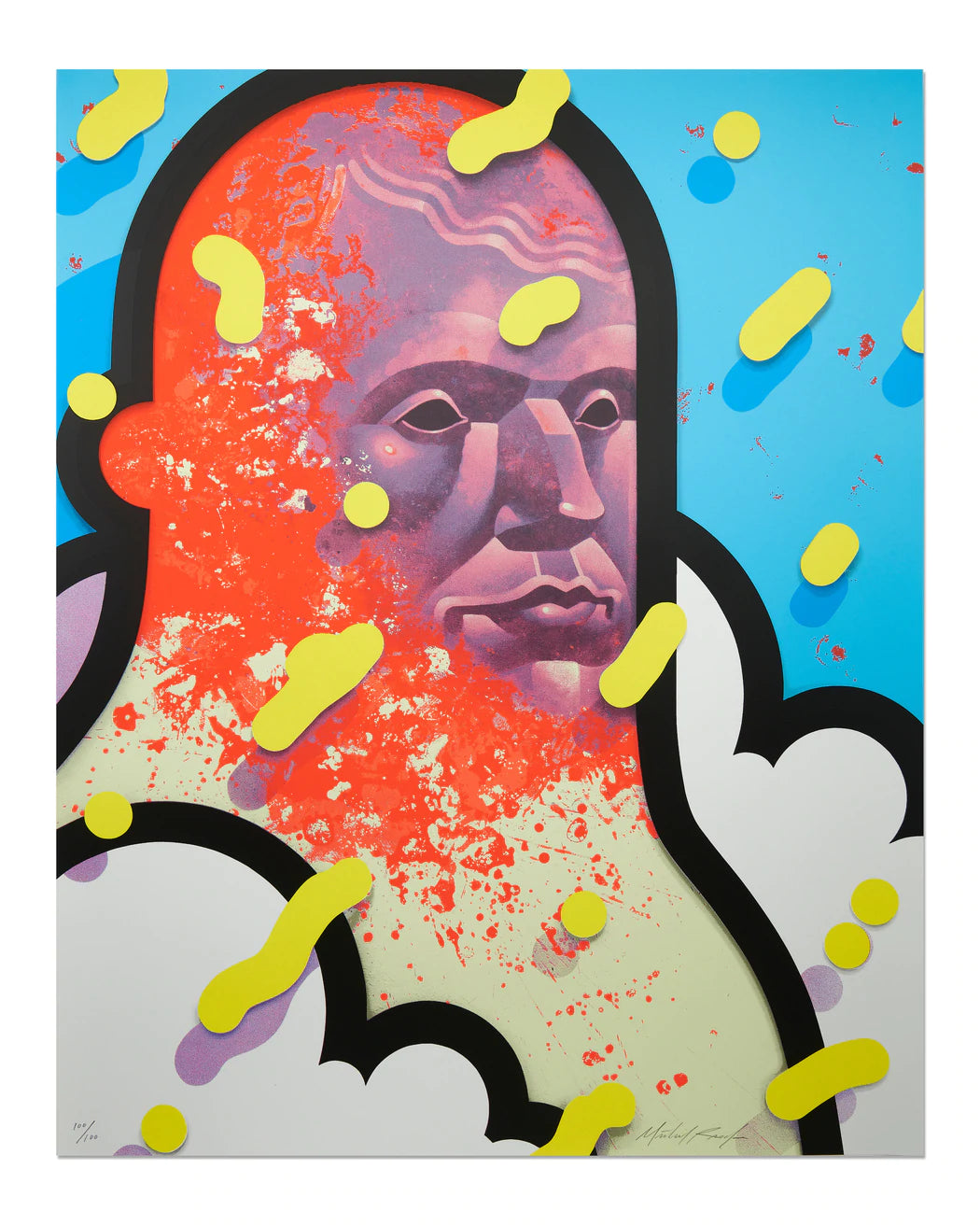 by Michael Reeder titled Michael Reeder - "Sky High" Print