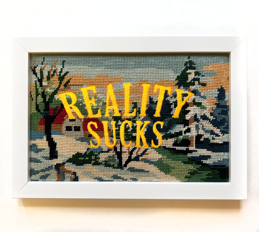 by Marie-Claude Marquis titled Marie-Claude Marquis - "Reality Sucks"
